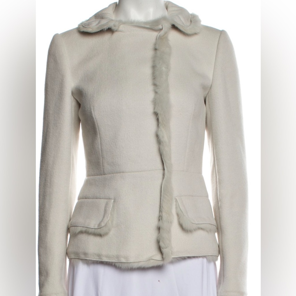 Prada vintage jacket XS cream